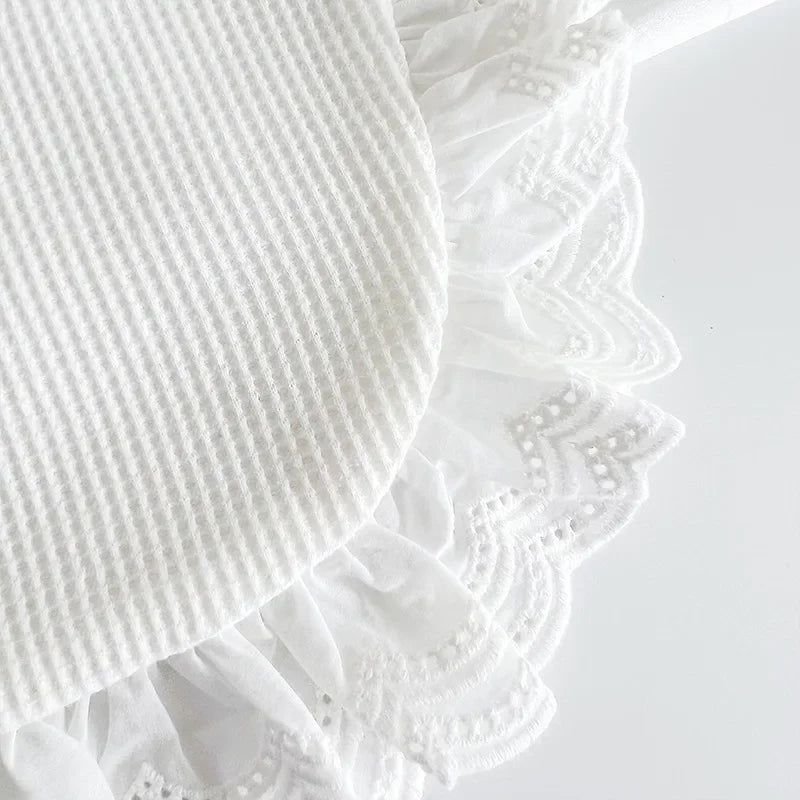 Baby Cotton Bibs U-Shaped Waterproof Scarf 