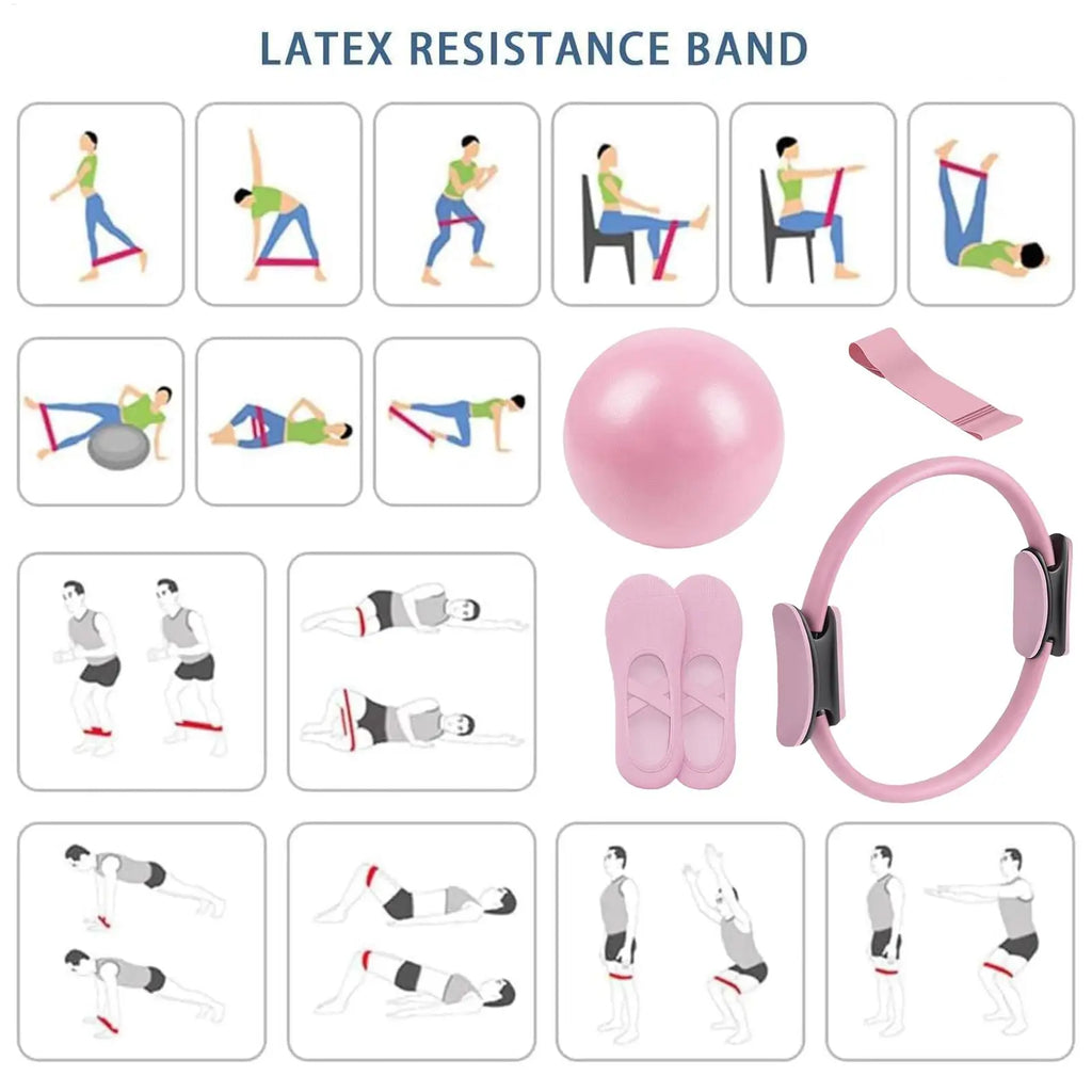 Pink Pilates Set Women 