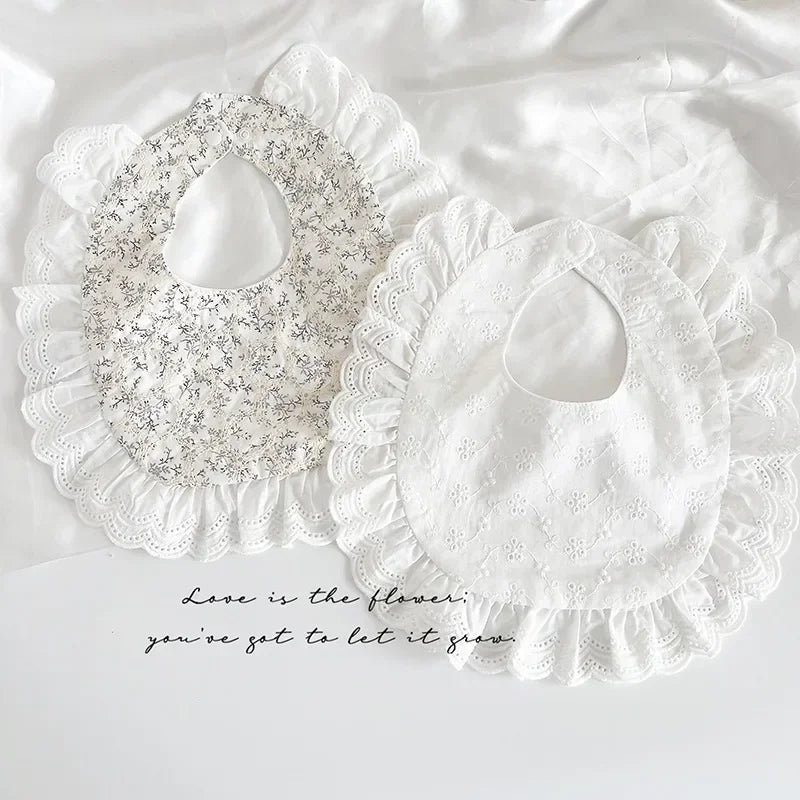 Baby Cotton Bibs U-Shaped Waterproof Scarf 