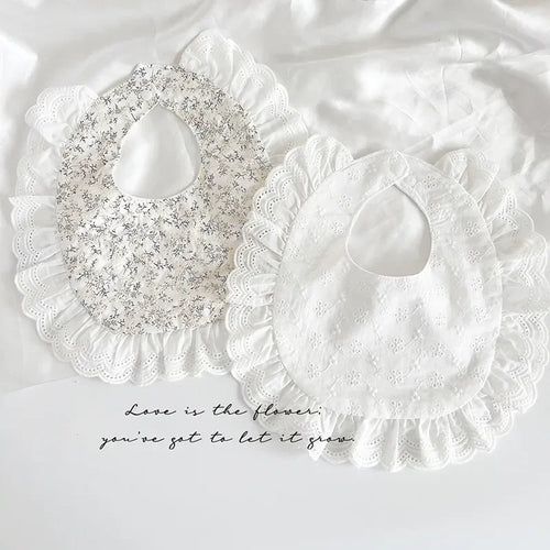 Baby Cotton Bibs U-Shaped Waterproof Scarf 