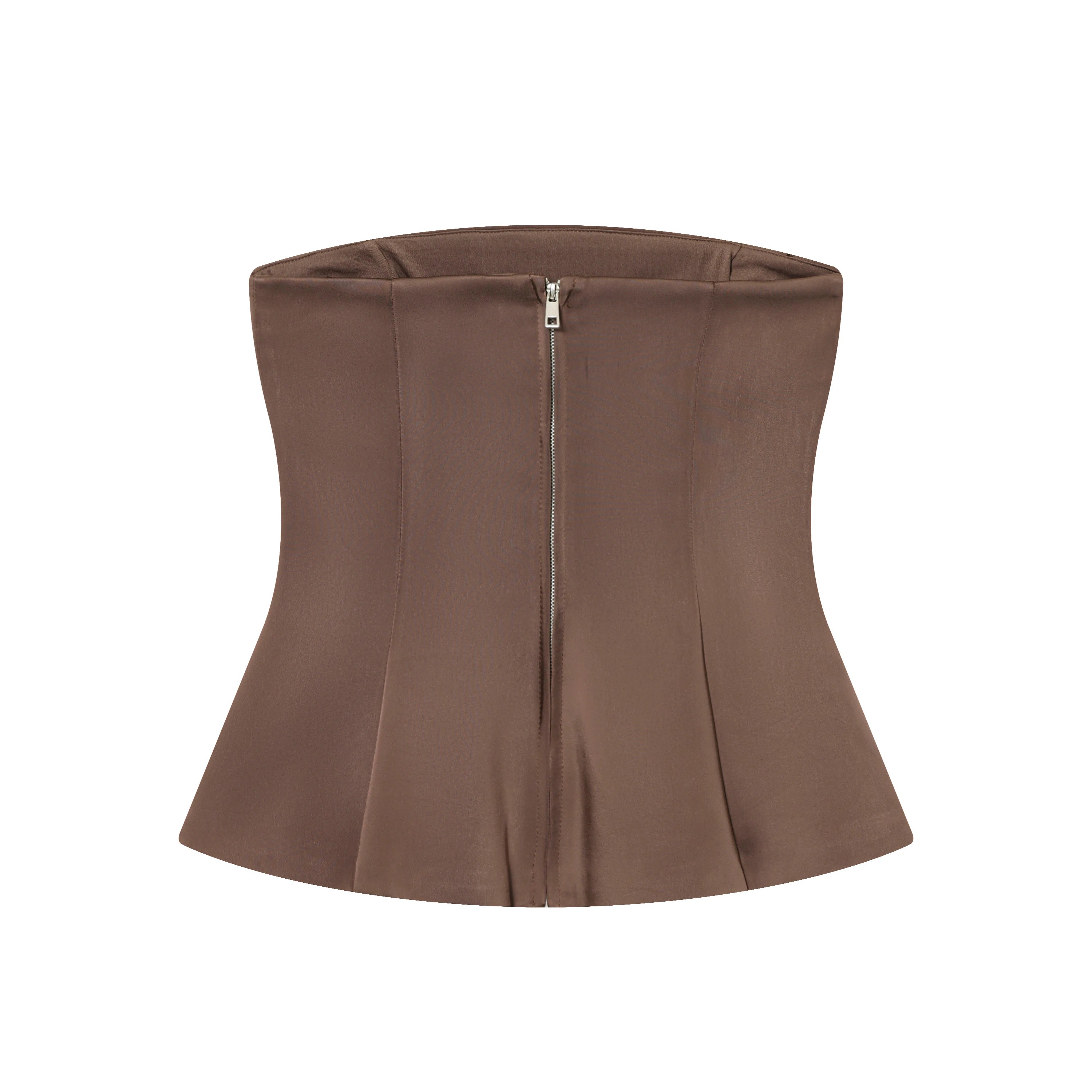 Satin Texture Pants Set 2Pc Suit 