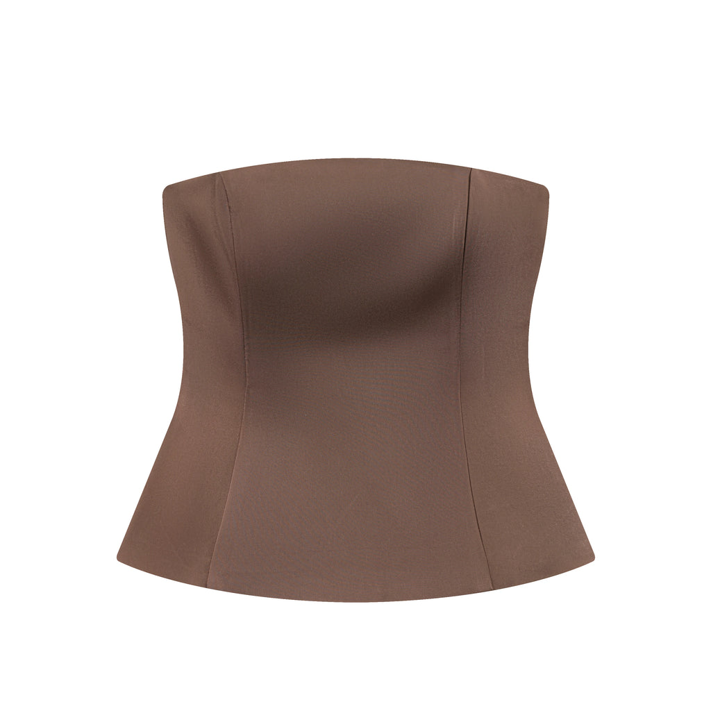 Satin Texture Pants Set 2Pc Suit 