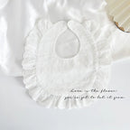 Baby Cotton Bibs U-Shaped Waterproof Scarf 