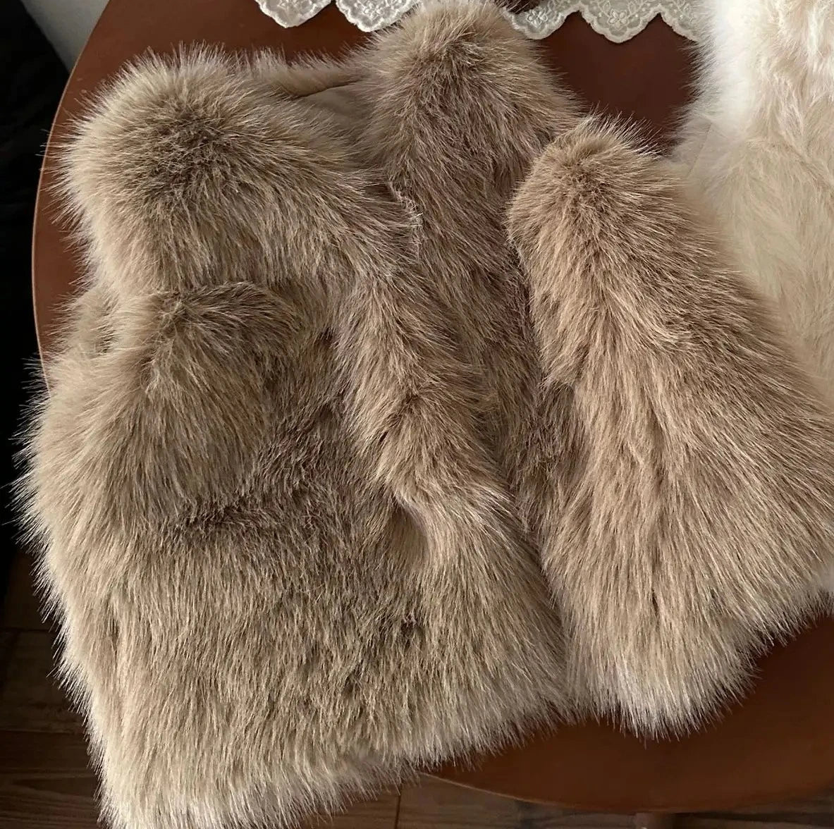 Children Stylish Imitation Fur Vest