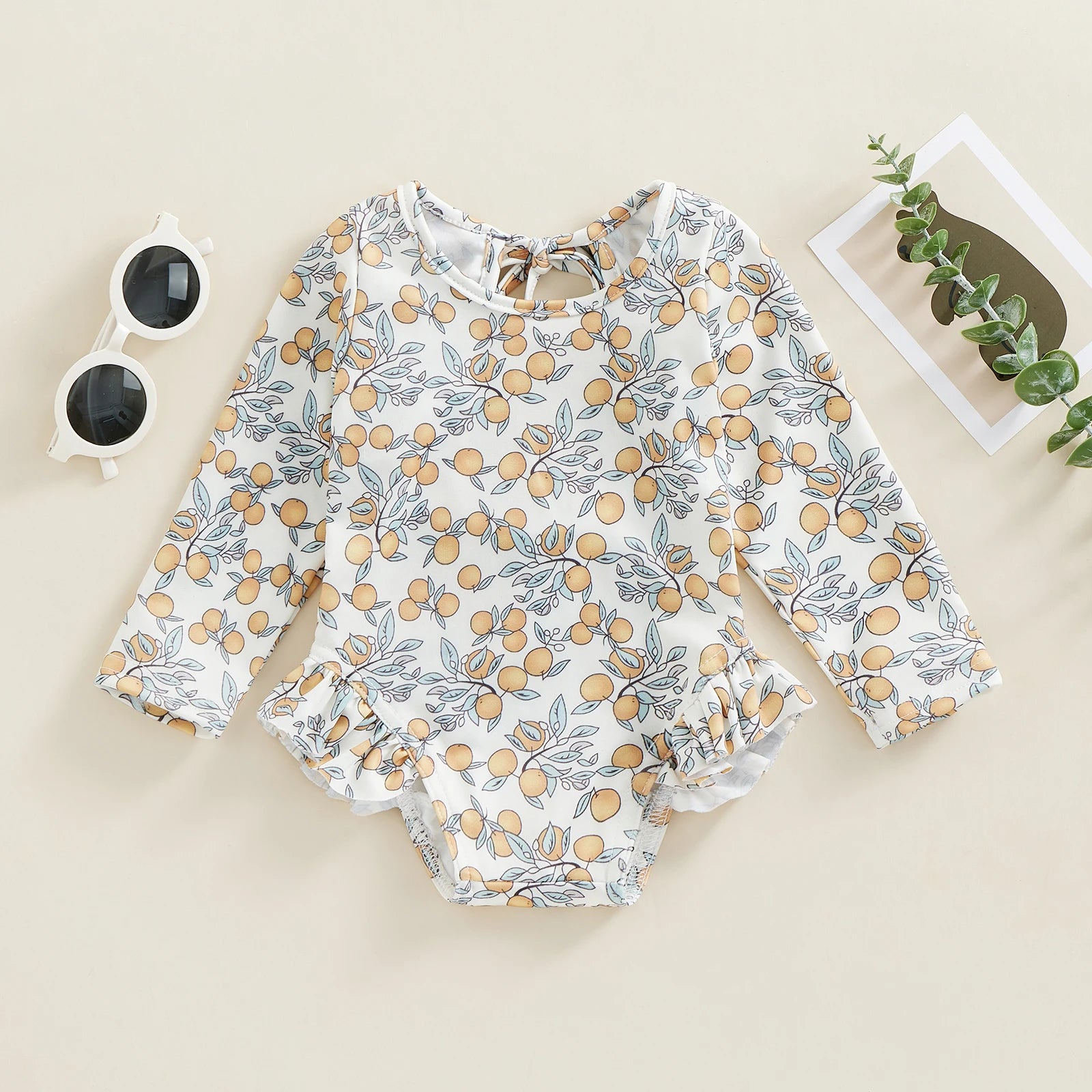 Kids Baby Girl Floral Summer Swimwear 