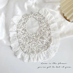 Baby Cotton Bibs U-Shaped Waterproof Scarf 