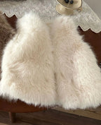 Children Stylish Imitation Fur Vest